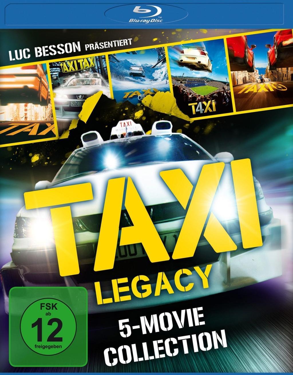 Filmek Taxi Legacy - 5-Movie Collection, 5 Blu-ray 