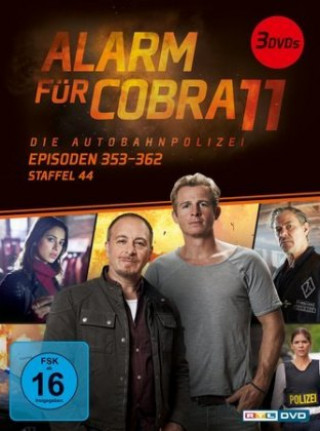 Videoclip Alarm für Cobra 11. Staffel.44, 3 DVD 