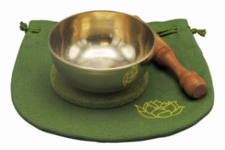 Igra/Igrača Klangschalen-Set im Beutel grün 