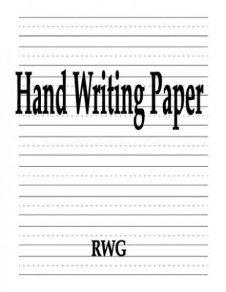 Boek Hand Writing Paper Rwg