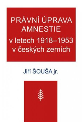 Könyv Právní úprava amnestie v letech 1918-1953 v českých zemích Jiří Šouša ml.