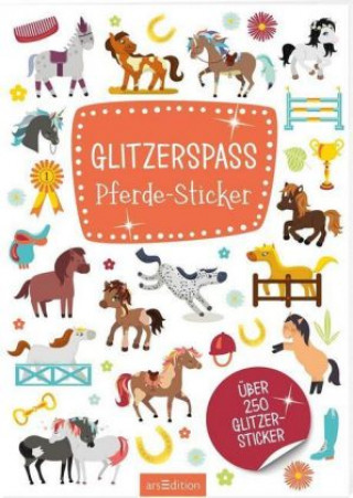 Joc / Jucărie Glitzerspaß - Pferde-Sticker 