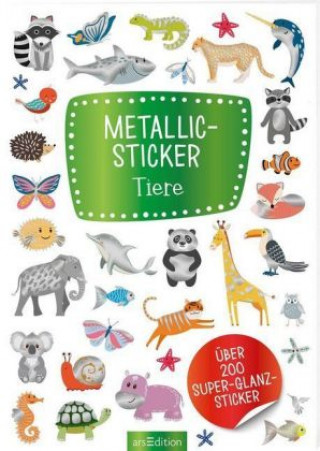 Gra/Zabawka Metallic-Sticker Tiere 