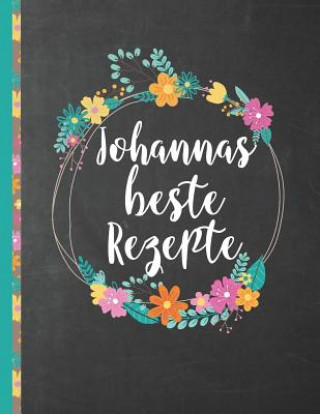 Könyv Johannas Beste Rezepte: Das personalisierte Rezeptbuch "Johanna" zum Selberschreiben für 120 Rezept Favoriten mit Inhaltsverzeichnis uvm. - sc Rezept Master