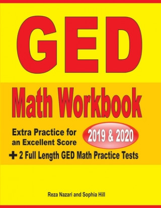 Carte GED Math Workbook 2019 & 2020 Sophia Hill