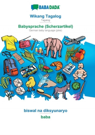 Carte BABADADA, Wikang Tagalog - Babysprache (Scherzartikel), biswal na diksyunaryo - baba 