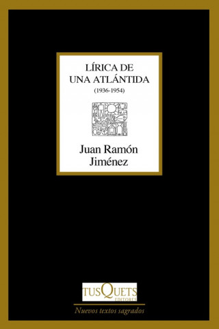 Książka LÍRICA DE UNA ATLÁNTIDA JUAN RAMON JIMENEZ