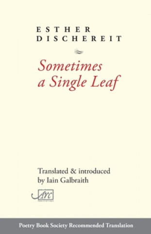 Knjiga Sometimes a Single Leaf Esther Dischereit