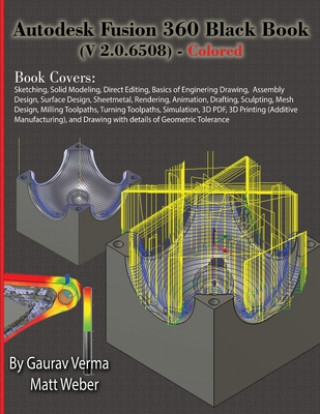 Knjiga Autodesk Fusion 360 Black Book (V 2.0.6508) - Colored Matt Weber