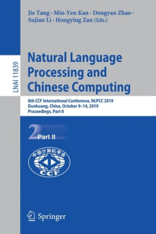 Libro Natural Language Processing and Chinese Computing Jie Tang