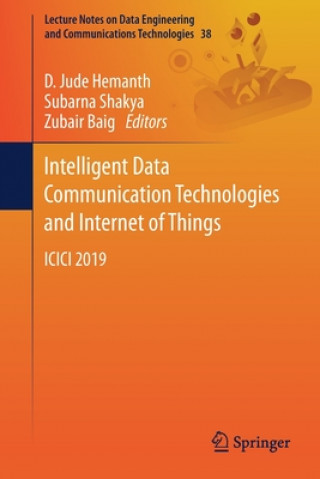 Könyv Intelligent Data Communication Technologies and Internet of Things Jude Hemanth
