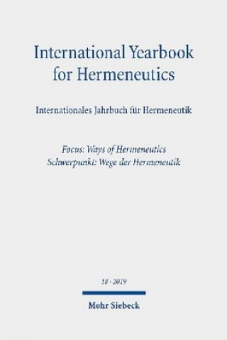 Kniha International Yearbook for Hermeneutics/Internationales Jahrbuch fur Hermeneutik Günter Figal