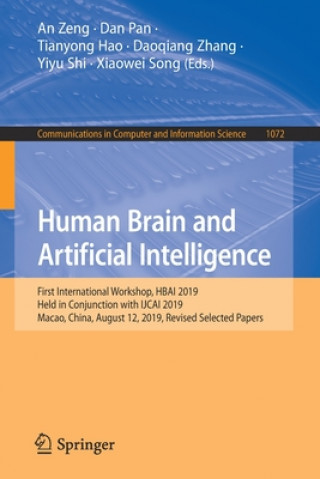 Kniha Human Brain and Artificial Intelligence An Zeng