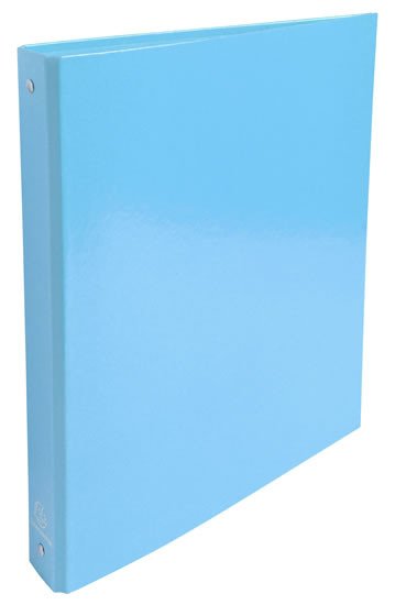 Papírszerek Iderama pořadač 4 kroužek 40 mm - světle modrý 