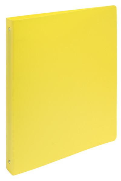 Papírenské zboží Pořadač 4 kroužek A4 40 mm 268 x 320 mm - žlutý rozšířený 