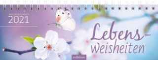 Calendar / Agendă Tischkalender Lebensweisheiten 2021 