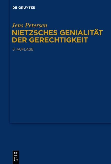 Kniha Nietzsches Genialitat Der Gerechtigkeit 