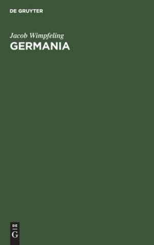 Knjiga Germania Jacob Ernst Wimpfeling Martin