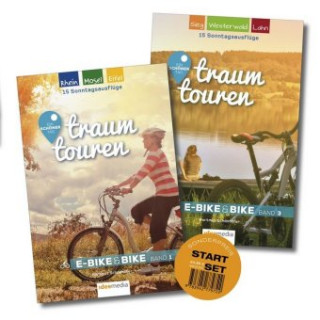 Carte traumtouren E-Bike & Bike Start-Set mit 2 Bänden Uwe Schöllkopf