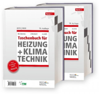 Kniha Recknagel - Taschenbuch für Heizung und Klimatechnik 2019/2020 - Basisversion, 2 Bde. Hermann Recknagel