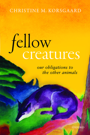 Buch Fellow Creatures Korsgaard