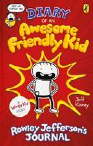 Könyv Diary of an Awesome Friendly Kid: Rowley Jefferson's Journal Jeff Kinney