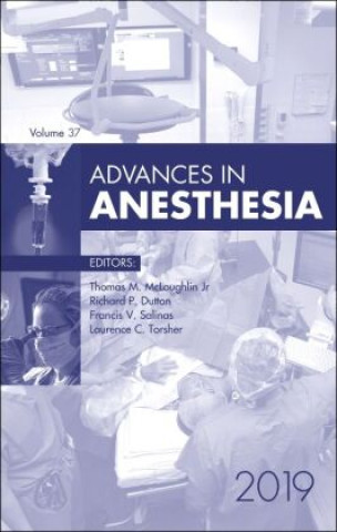 Livre Advances in Anesthesia, 2019 THOMAS MCLOUGHLIN