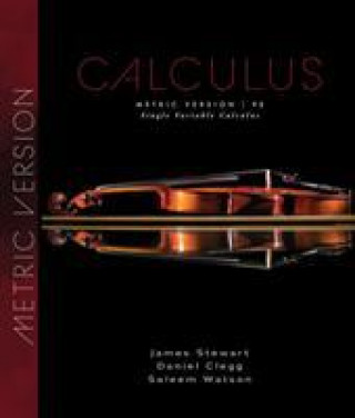 Kniha Single Variable Calculus, Metric Edition James Michael Stewart