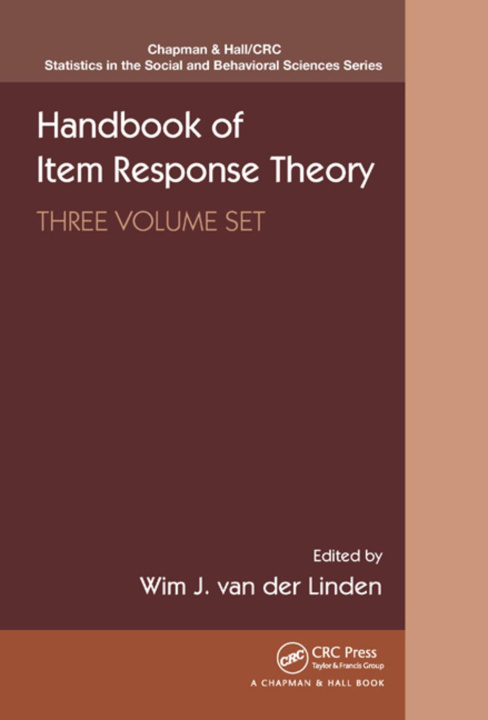 Book Handbook of Item Response Theory 