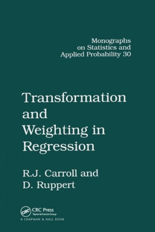 Kniha Transformation and Weighting in Regression CARROLL