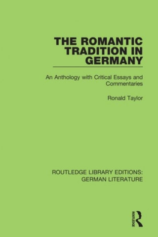 Carte Romantic Tradition in Germany Ronald Taylor