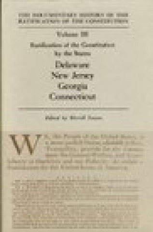 Książka Ratification by the States Delaware Vol 111 