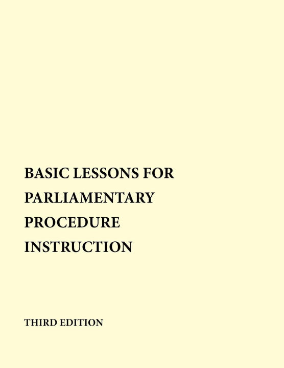 Knjiga BASIC LESSONS FOR PARLIAMENTARPB Brain I. Ingvalson