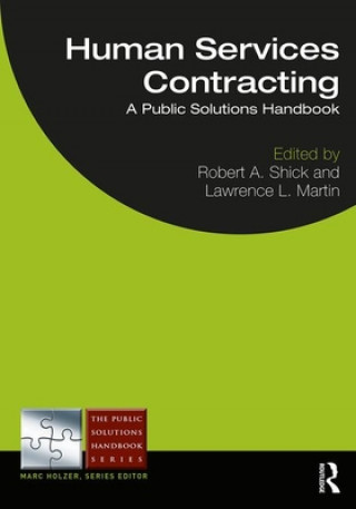 Knjiga Human Services Contracting Robert A. Shick