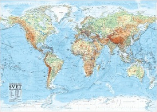 Materiale tipărite Svět nástěnná obecně zeměpisná mapa 