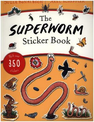 Carte Superworm Sticker Book Julia Donaldson