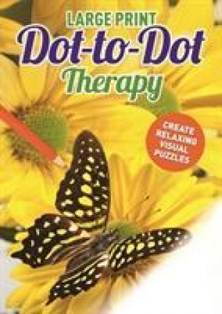 Knjiga Large Print Dot-to-Dot Therapy MCDONALD  GEORGINA