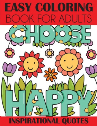 Book Easy Coloring Book for Adults 