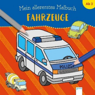 Carte Mein allererstes Malbuch. Fahrzeuge Birgitta Nicolas