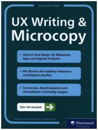 Book UX Writing & Microcopy 