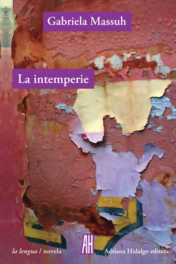 Livre LA INTEMPERIE GABRIELA MASSUH