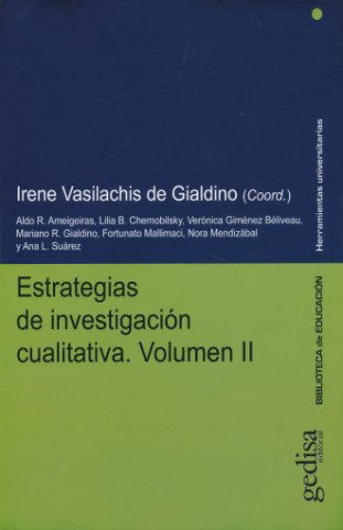 Książka ESTRATEGIA DE INVESTIGACIÓN CUALITATIVA IRENE VASILACHIS DE GIALDINO