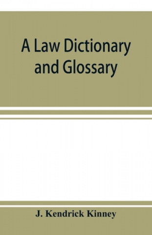 Könyv law dictionary and glossary 