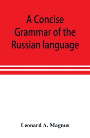 Könyv concise grammar of the Russian language 