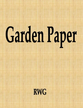 Libro Garden Paper Rwg