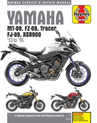 Kniha Yamaha MT-09, FZ-09, Tracer, FJ-09, XSR900 (03 -19) Matthew Coombs