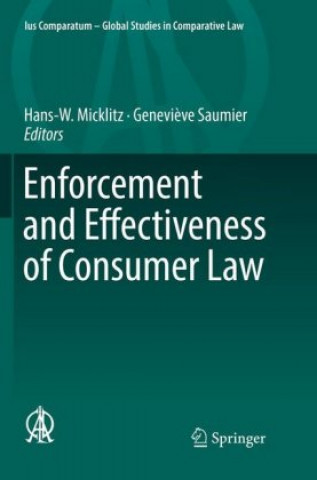 Carte Enforcement and Effectiveness of Consumer Law Genevi?ve Saumier