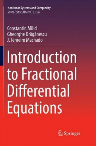 Kniha Introduction to Fractional Differential Equations Constantin Milici