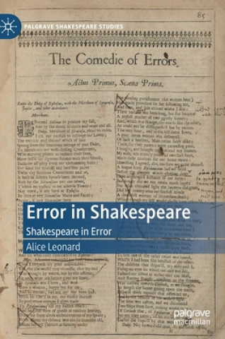 Buch Error in Shakespeare Alice Leonard