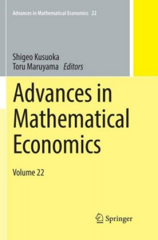 Книга Advances in Mathematical Economics Toru Maruyama